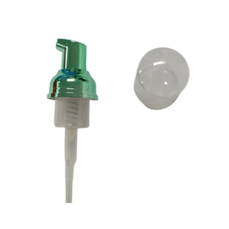 foam pump head with clear cap