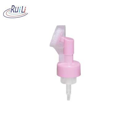 43mm facial Foam Pump With Brush